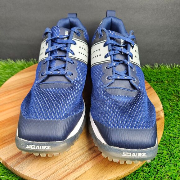 Sqairz Speed Mesh Mens Size 11 Breathable Performance Golf Shoes Blue White main image 4